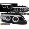 tt predni svetla angel eyes bmw x5 e53 03 06 xenon d2s cerna