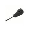 Hlavice řadicí páky BMW E81 E82 E87 E88 E36 E46 E63 E64 Z3 E36 - 25167570652 automatická převodovka Černá/Stříbrná