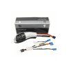 Hlavice řadicí páky BMW E46 E60 E61 E63 E64 - 61319296904 černá/stříbrná automatická převodovka LED