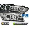 tt predni svetla ccfl angel eyes d2s xenon bmw e46 coupe cabrio 03 06 chrom