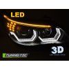 tt 16888 predni svetla 3d led angel eyes led blinkr bmw e60 e61 03 07 cerna