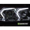 tt 17790 predni svetla s led pro bmw e90 e91 2005 2008 chromova