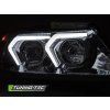 tt 17791 predni svetla s led pro bmw e90 e91 2005 2008 chromova