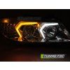 tt 17792 predni svetla s led pro bmw e90 e91 2005 2008 chromova