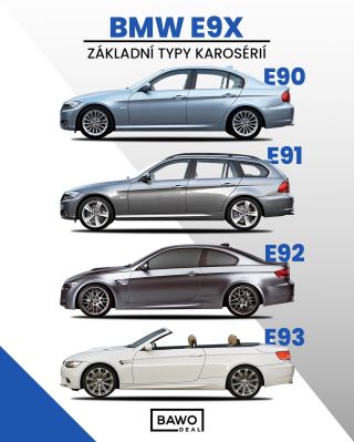Máme tady majitele E9X? 🤔 Jaký typ? #bawodealcz #bmw #bmwe90 #bmwe92 #bmwe91 #bmwe93