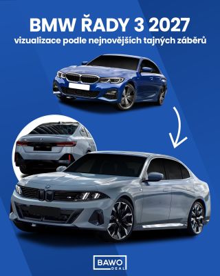 Že by takhle nová řada 3 nesoucí označení G50/G51 vypadala? Co si o tom myslíš? 🧐⬇️ #bmwm3 #bmwg50 #bawodeal #bawodealcz...