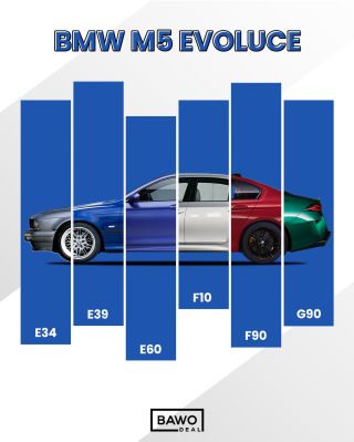 Kterou pětku máš nejradši? 💙 Sleduj @bawodealcz pro další skvělý posty o BMW ✅ #bmw #bawodealcz #bmwe34 #bmwe39 #bmwm5