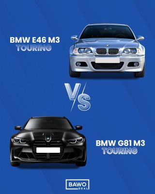 E46 M3 Touring vs G81 M3 Touring? 🧐 Ofiko sériově vyráběná E46 M3 v Touringu nikdy neexistovala, ale takle by nějak...