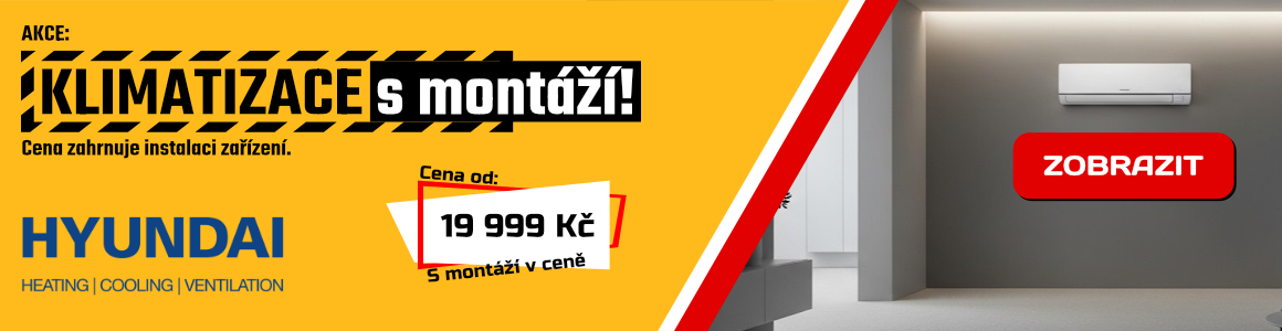Klimatizace Hyunda Revolution s montáží v ceně!