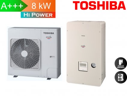 Toshiba Estia 8 kw hi power