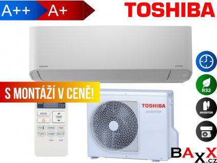 Toshiba Seiya s montáží v ceně