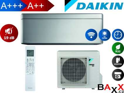 Daikin Stylish Stříbrná