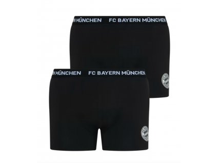 Férfi boxeralsó szett 2 db FC Bayern München, fekete