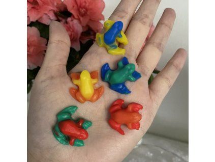 Squishy mini žáby 5ks