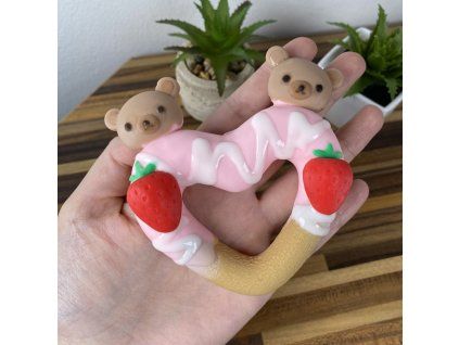 Squishy Preclík s dvěmi medvědy