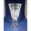 Rytý křišťálový pohár - Jindřich Tockstein 1937