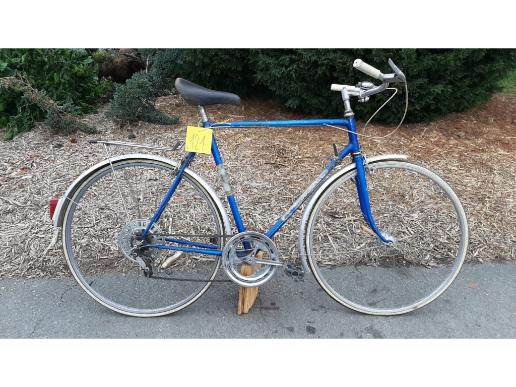 Pánské Jízdní Silniční Kolo Favorit č. 121 Vintage Socialismus RETRO