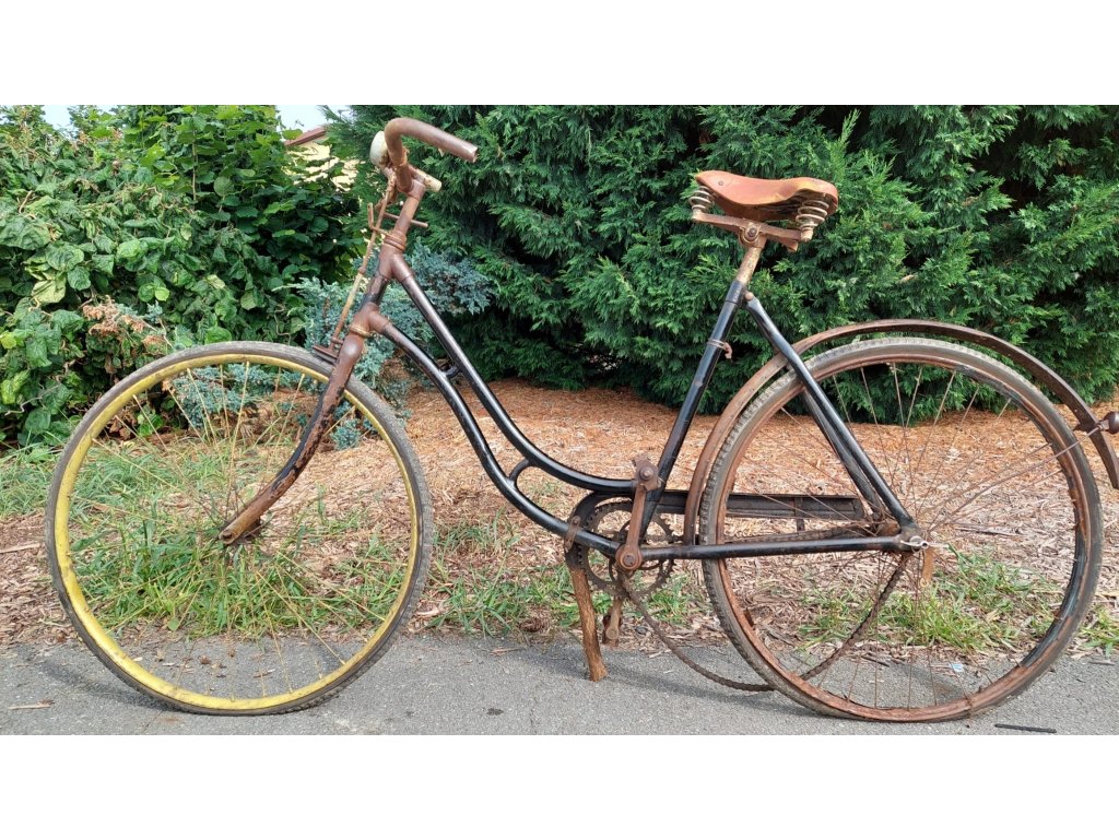 Starožitné Dámské Jízdní Silniční Kolo Vintage RETRO