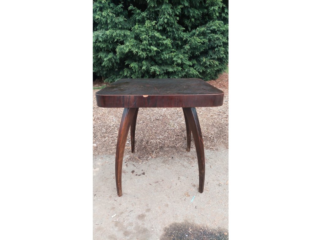 Konferenční stůl Halabala, retro, vintage, 50. léta