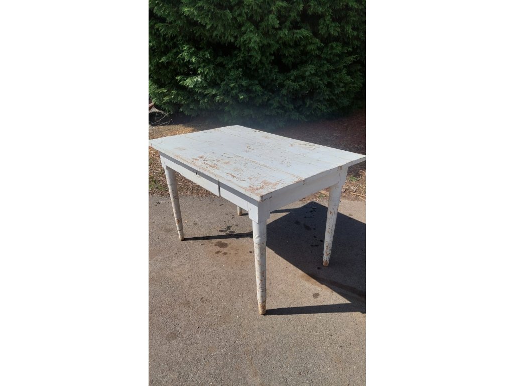Stůl jídelní vintage, styl provence, retro