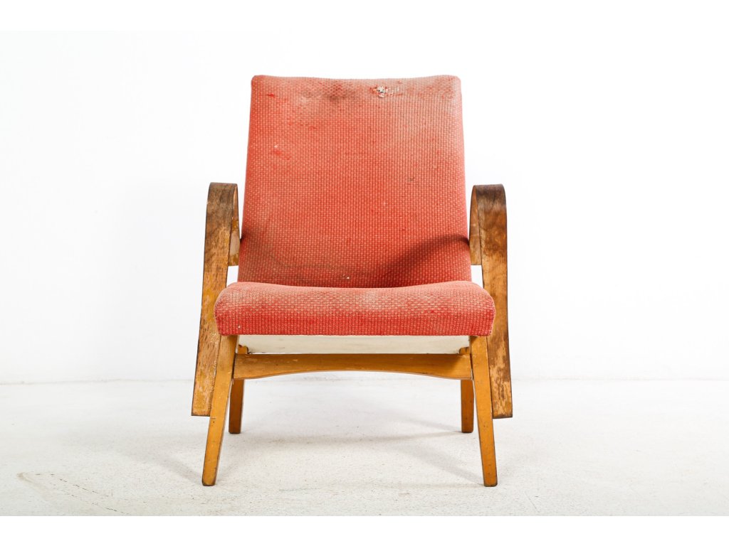(223) Křeslo k renovaci, retro, socialismus, vintage, křesílko,