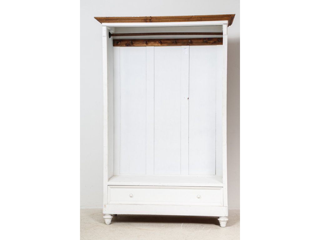 517 Komoda, provence, šatní skříň, vintage, retro