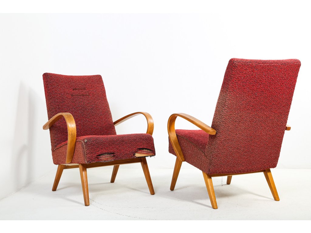 2x Křeslo, retro, vintage, 60. léta