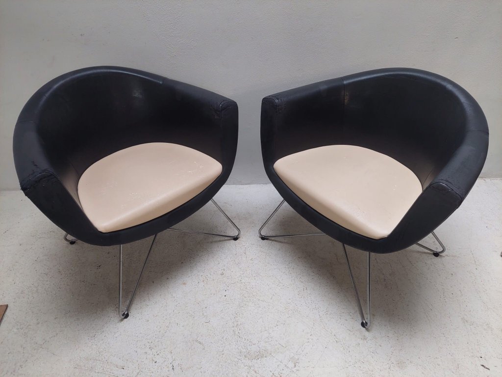 2x křeslo kavárenské, designové, křesílko, vintage