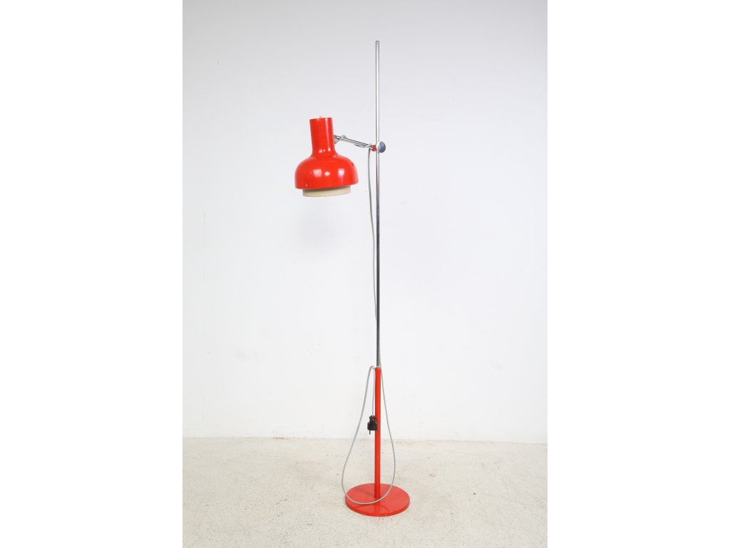 (245-6) Lampa stojací, J. Hůrka-NAPAKO retro, vintage