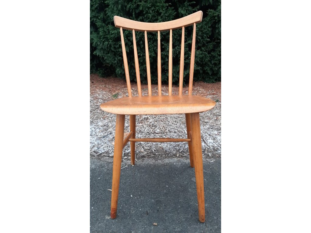 Jídelní kuchyňská židle Ton Thonet vintage 70.-80. léta