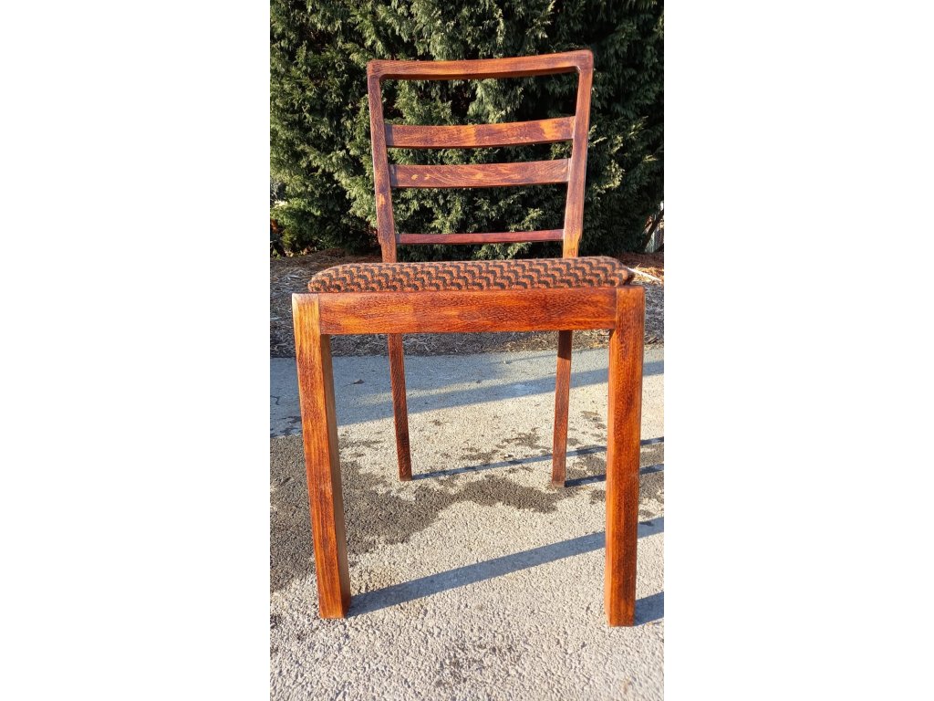 Jídelní kuchyňská židle Art Deco vintage retro 70.-80. léta