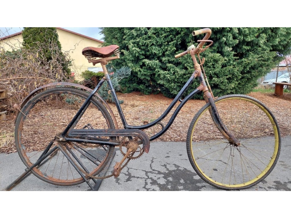 Starožitné Dámské Jízdní Silniční Kolo Vintage RETRO