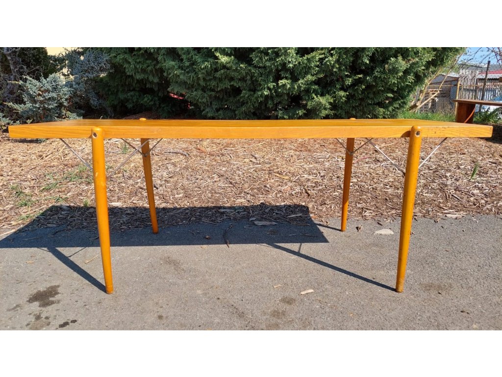 Konferenční Stůl Stolek 70.-80. léta Socialismus Vintage