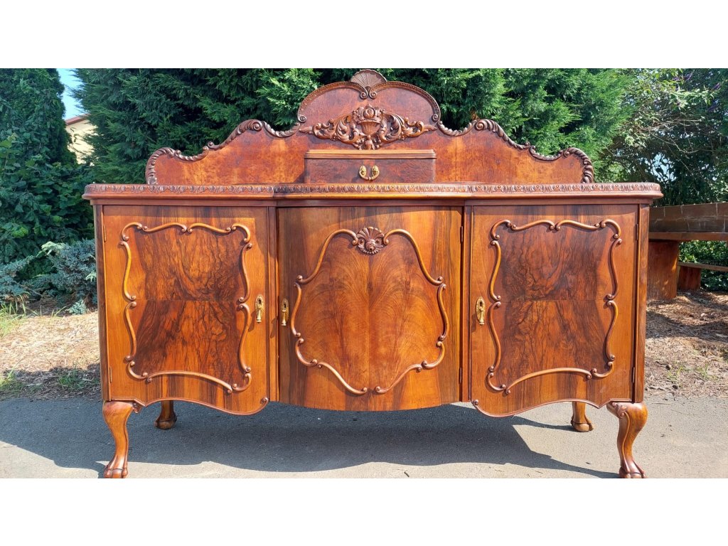 Komoda, bufet, Chippendale, vintage, retro