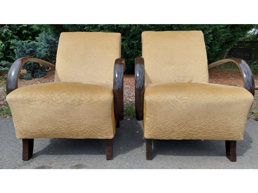 2x Křeslo Křesílko HALABALA Céčko Vintage RETRO