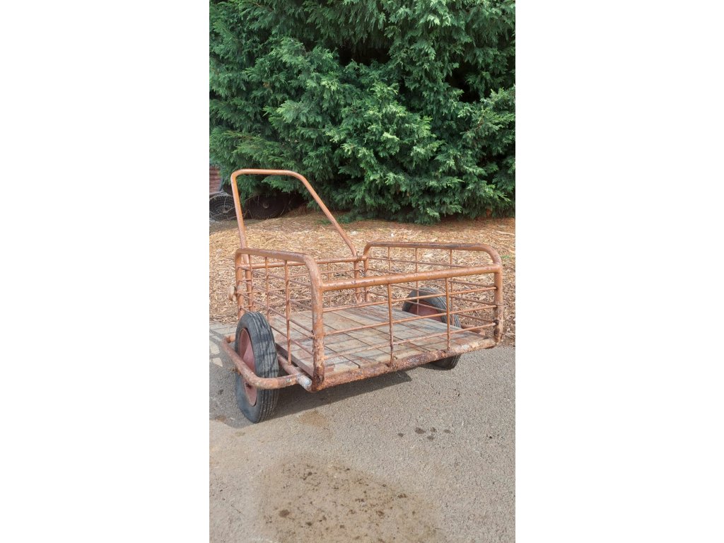 Dvoukolák, kárka, vozík, retro, vintage