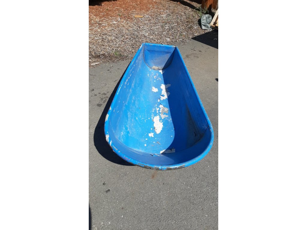 Plechová Smaltovaná Zahradní Vana Vintage RETRO