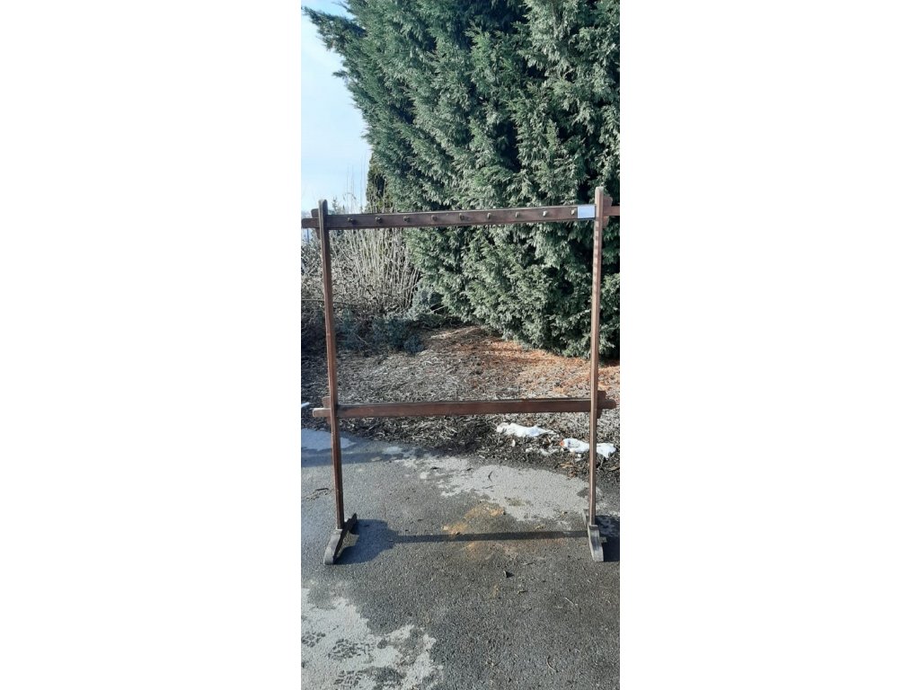 Starožitný Věšák Předsíňová Stěna Police Šatna Vintage