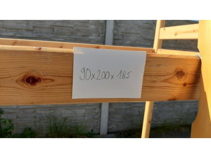 Masivní Palanda Patrová Postel Zvýšené patro Dětský pokoj