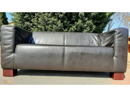 Pohovka Dvousedák Gauč Sedací souprava Pravá kůže