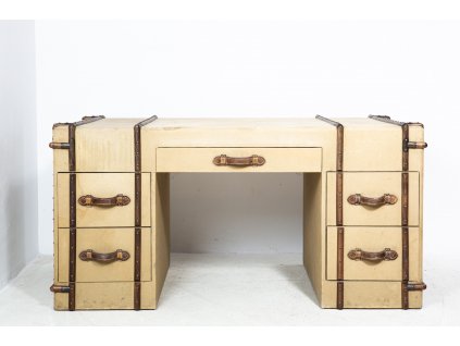 Stůl pracovní, zásuvkový, retro, vintage