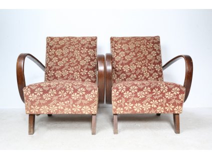 652 Křeslo kavárenské, retro, J. Halabala,50. léta