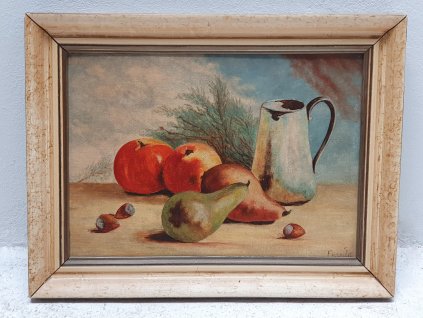 Obraz Zátiší s ovocem - signováno