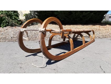 Starožitné Saně Sáňky rohačky