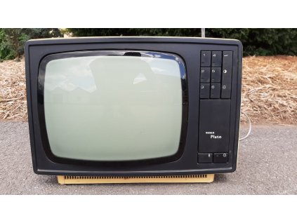 Černobílá televize televizor Tesla Pluto