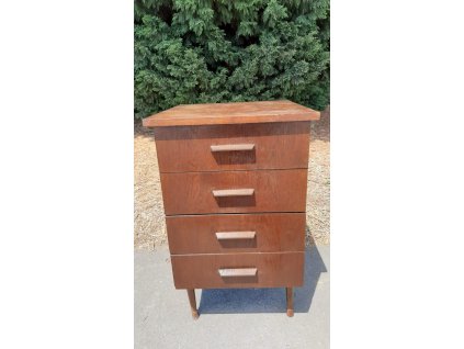 Komoda Prádelník Zásuvky Skříňka Socialismus RETRO 70.-80. léta