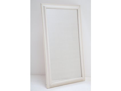 Minimalistické zrcadlo bílé