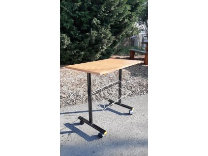 Pojízdný Konferenční Stůl Stolek Brusel 70.-80. léta RETRO Socialismus