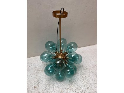 Lustr závěsný skleněný, krystalový, Bubble Glass