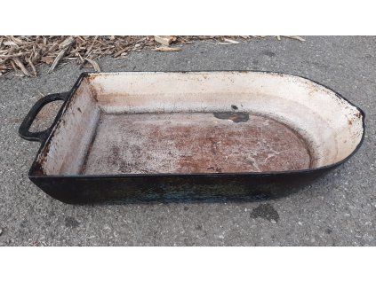 Starožitný Litinový Pekáč